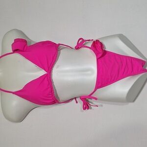 Gorglitter Vibrant Hot Pink Bikini Set